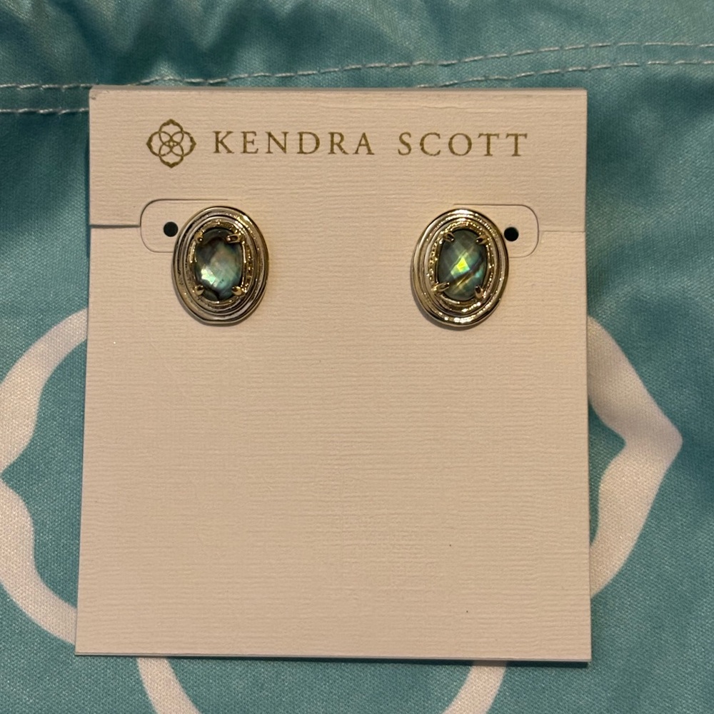Gold Yurko Kendra Scott Earrings